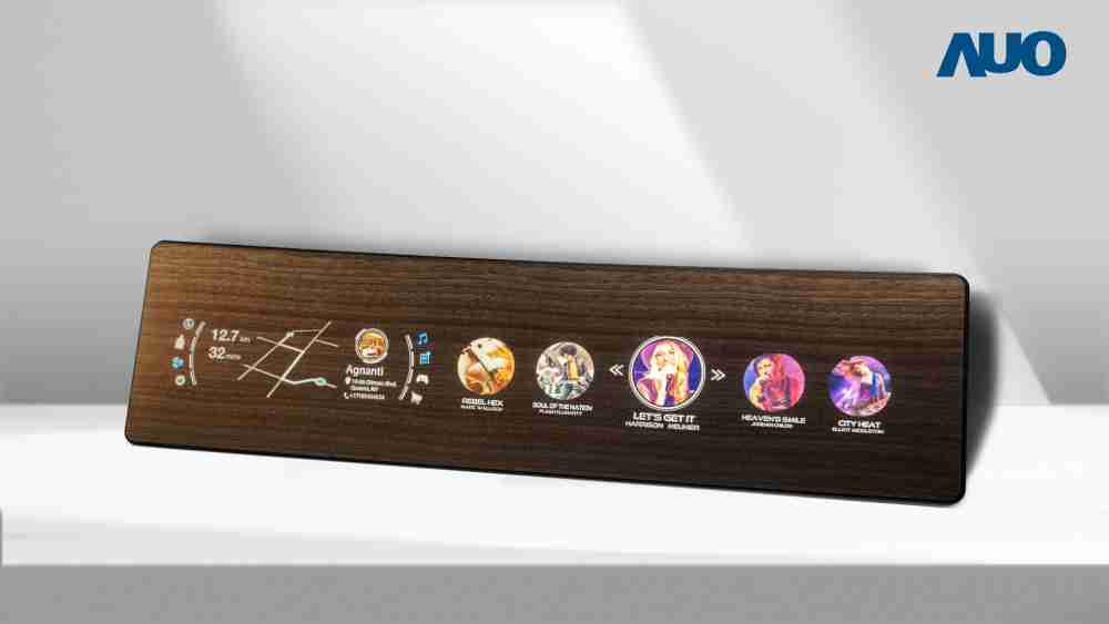 开云电子研发全球最高穿透度达80%的AmLED木纹显示器，，，，可于使用时呈现高亮度、、清晰可见的信息，，，，并在不使用时回归为单纯的饰板，，，，节能兼具美观